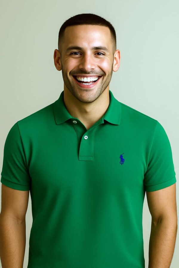 Camisa Polo Ralph Lauren Verde - Imagem 4